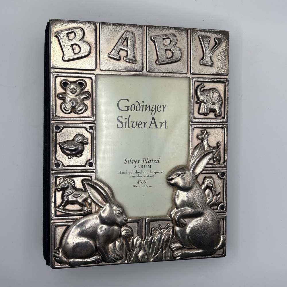 Vintage Godinger Silver‎ Art Baby Album